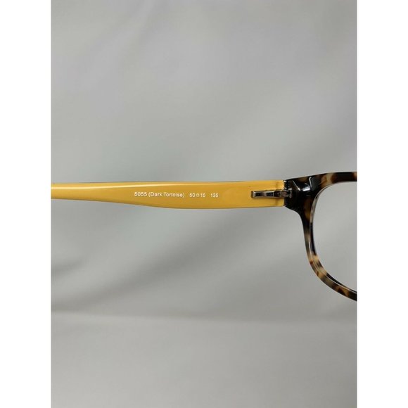 Coach Eyeglasses HC 6001 Emily T 5055 Dark Tortoise 50 [] 15 135 Flex Hinges - Picture 8 of 11